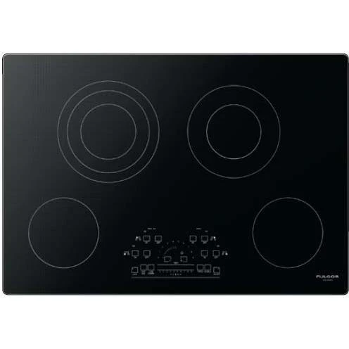 Fulgor Milano Table de cuisson électrique de 30 po avec contrôles tactiles coulissants F6RT30S2
