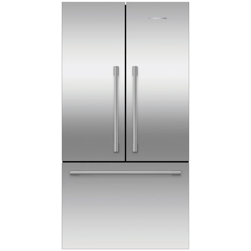 Fisher & Paykel Réfrigérateur trois portes avec porte à deux battants à profondeur de comptoir de 36 po, 20,1 pi cu avec machine à glaçons interne RF201AHJSX1
