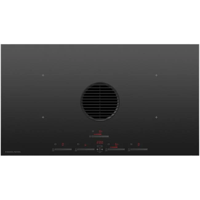 Fisher & Paykel Table de cuisson encastrée à induction de 36 po. avec ventilation intégrée CID364DTB4