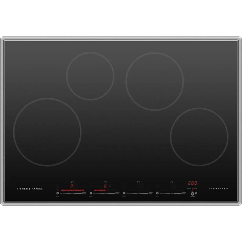 Fisher & Paykel Table de cuisson encastrée électrique de 30 po avec induction CI304PTX4