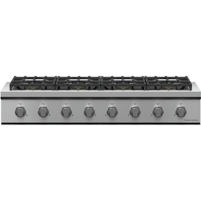 Fisher & Paykel Dessus de cuisinière intégré à gaz de 48 po. avec 8 brûleurs CPV3-488-L