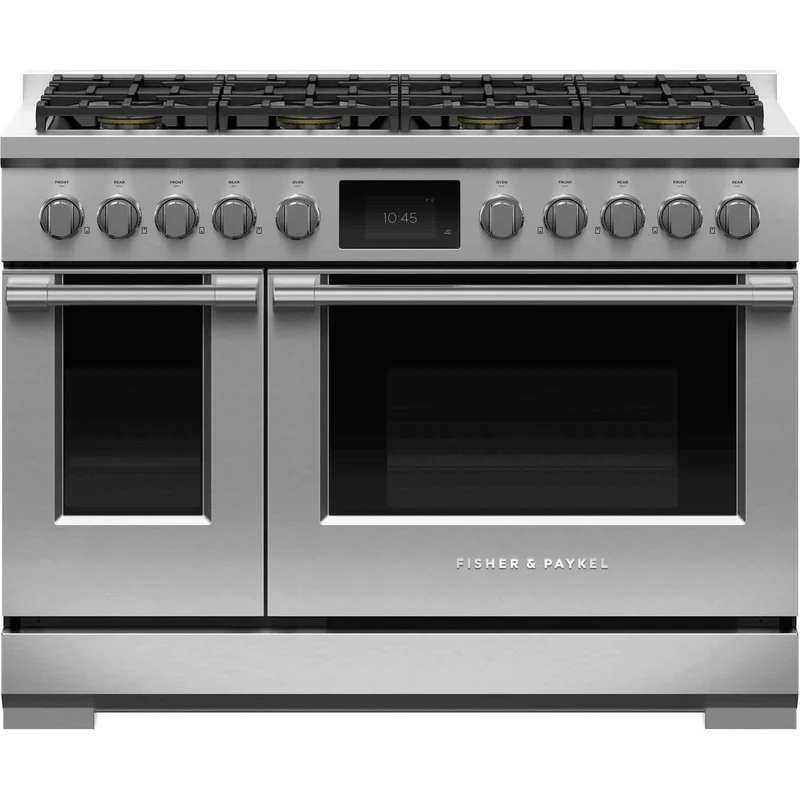 Fisher & Paykel Cuisinière biénergie amovible de 48 po avec 8 brûleurs RDV3-488-L
