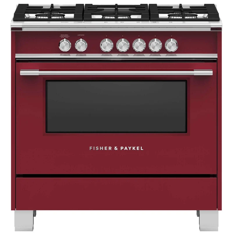 Fisher & Paykel Cuisinière amovible à gaz de 36 po avec technologie AeroTech™