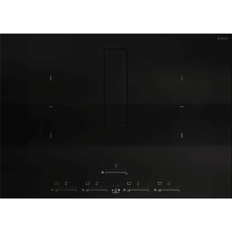 Elica Table de cuisson induction encastrée de 30 pouces avec système d'extraction 2-en-1 ENF430BL