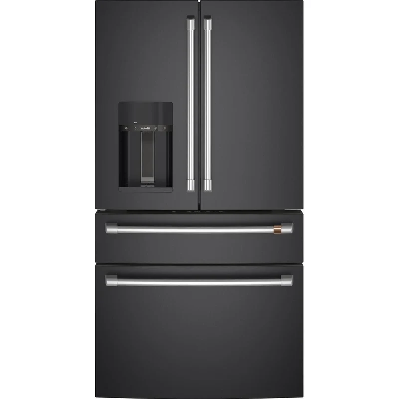 Café Réfrigérateur quatre portes avec porte à deux battants amovible à profondeur de comptoir de 36 po., 22.3 pi.cu. avec Wi-Fi CXE22DP3PD1