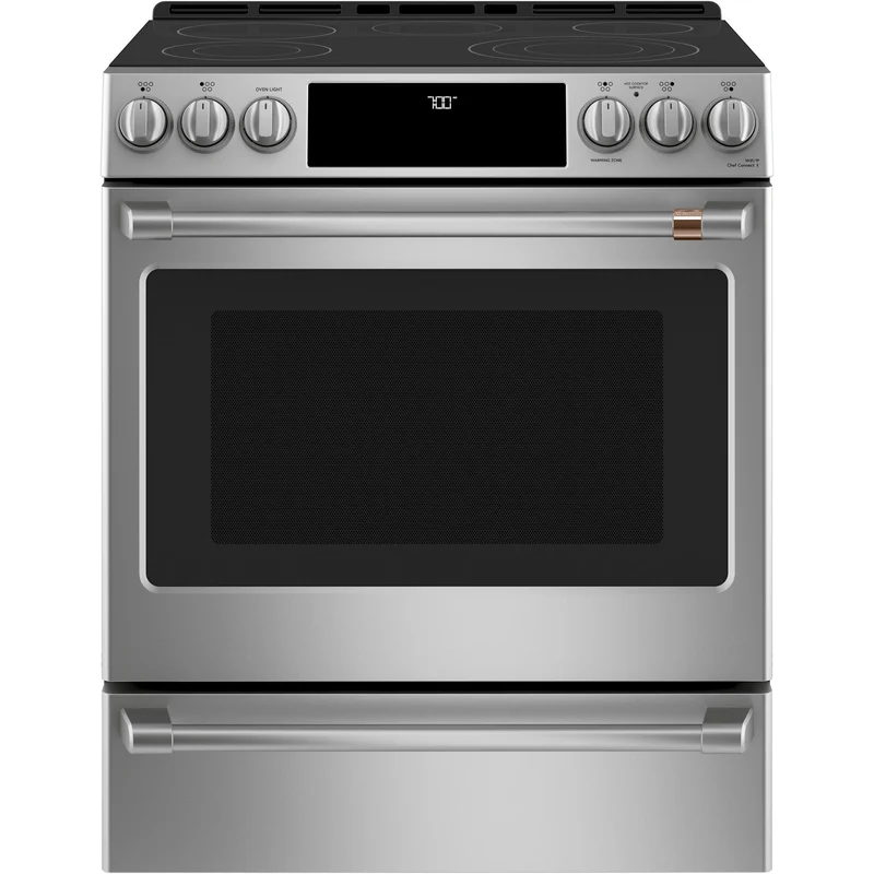 Café Cuisinière encastrable électrique de 30 po avec tiroir chauffant CCES700P2MS1