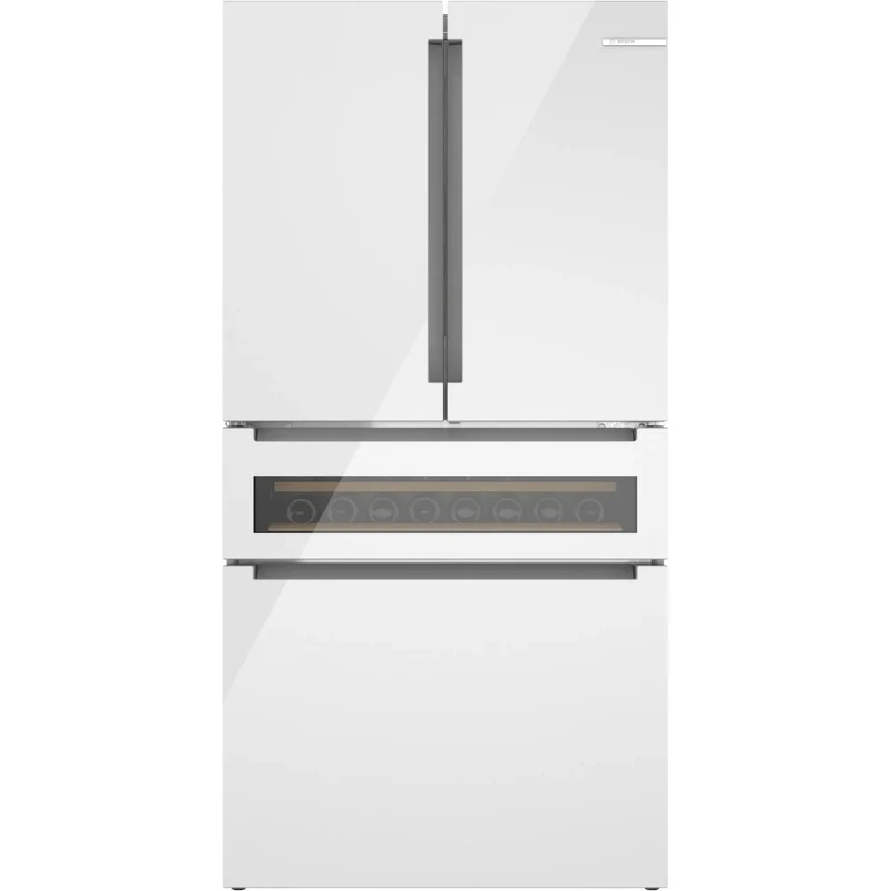 Bosch Réfrigérateur quatre portes avec porte à deux battants à profondeur de comptoir de 36 po., 20,5 pi.cu. avec FlexBar™
