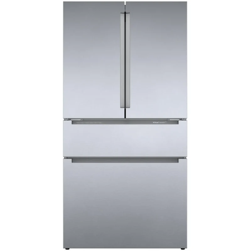 Bosch Réfrigérateur quatre portes avec porte à deux battants à profondeur de comptoir de 36 po, 21 pi.cu. avec tiroir VitaFreshPro™ B36CL80ENS