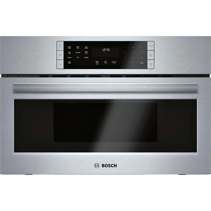 Bosch Four à cuisson rapide encastré de 30 po, 1,6 pi cu avec convection HMC80152UC