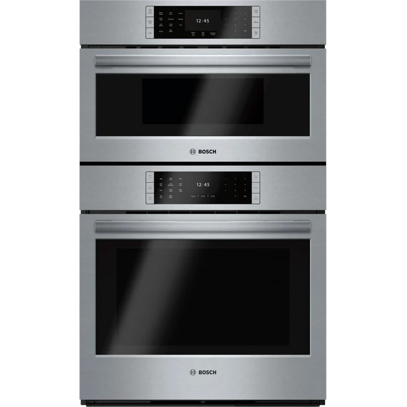 Bosch Four mural encastré combiné de 30 po, 4,6 pi cu avec EcoClean™ HBLP752UC