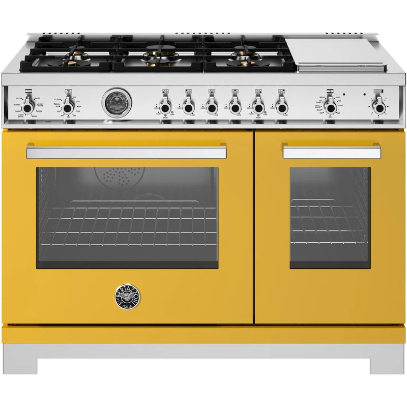 Bertazzoni Cuisinière amovible à biénergie de 48 pouces