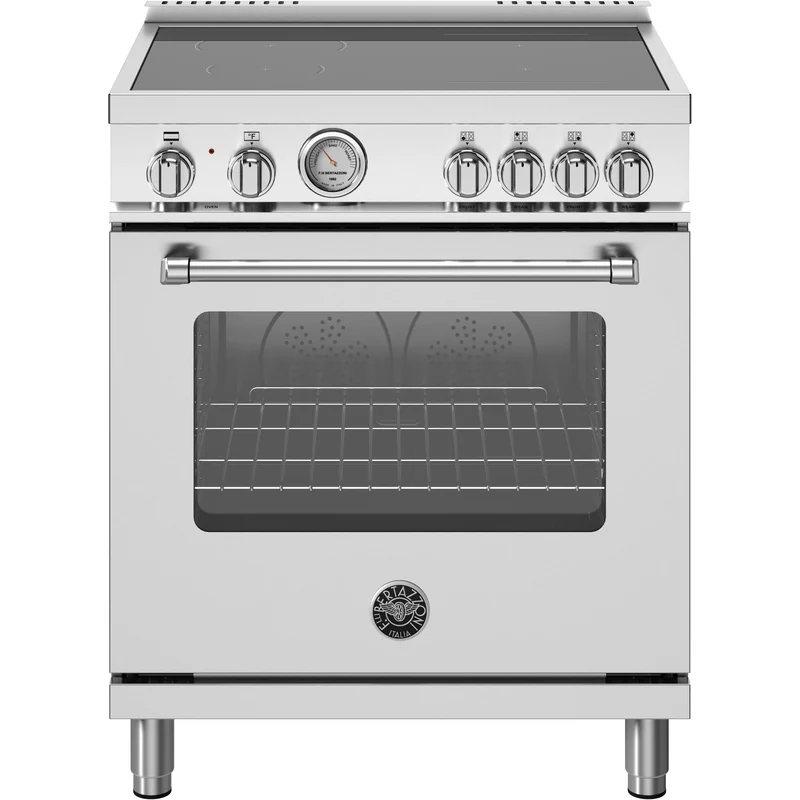 Bertazzoni Cuisinière amovible à induction de 30 pouces MAS304INMXV