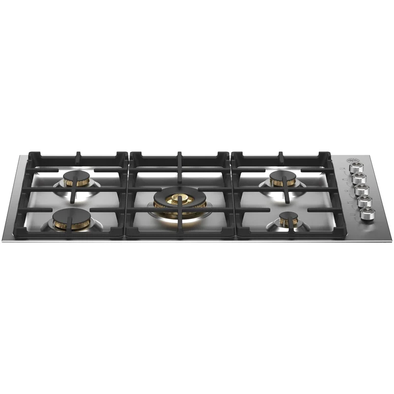 Bertazzoni Table de cuisson encastrée à gaz de 36 po PROF365QBXT