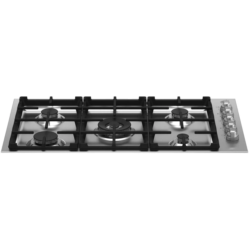Bertazzoni Table de cuisson encastré à gaz de 36 po. avec 5 brûleurs MAST365QXE