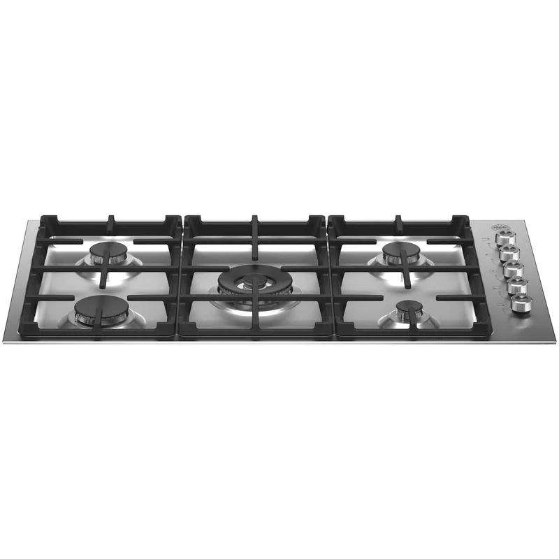 Bertazzoni Table de cuisson encastrée à gaz de 36 po PROF365QXE