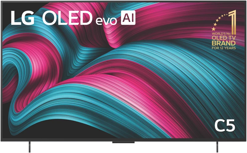 LG 42" OLED EVO C5 AI UHD 4K Smart TV 2025