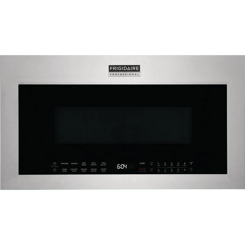 Germain Larivière Four à micro-ondes à hotte intégrée de 30 pouces, 1,9 pi. cu. avec technologie convection FRIGIDAIRE PMOS198CAF - Vente finale - Modèle de plancher - Vendu tel quel