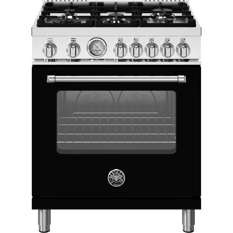 Bertazzoni Cuisinière amovible à gaz de 30 pouces MAS305GASNEV