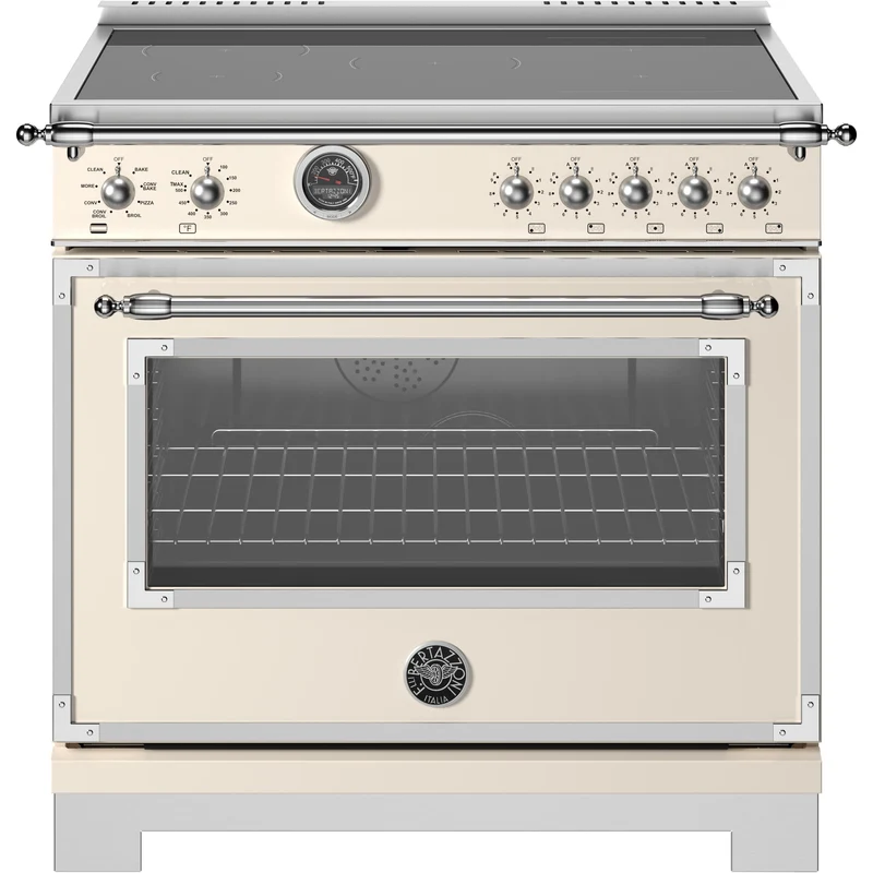Bertazzoni Cuisinière amovible à induction de 36 pouces HER365ICFEPAVT