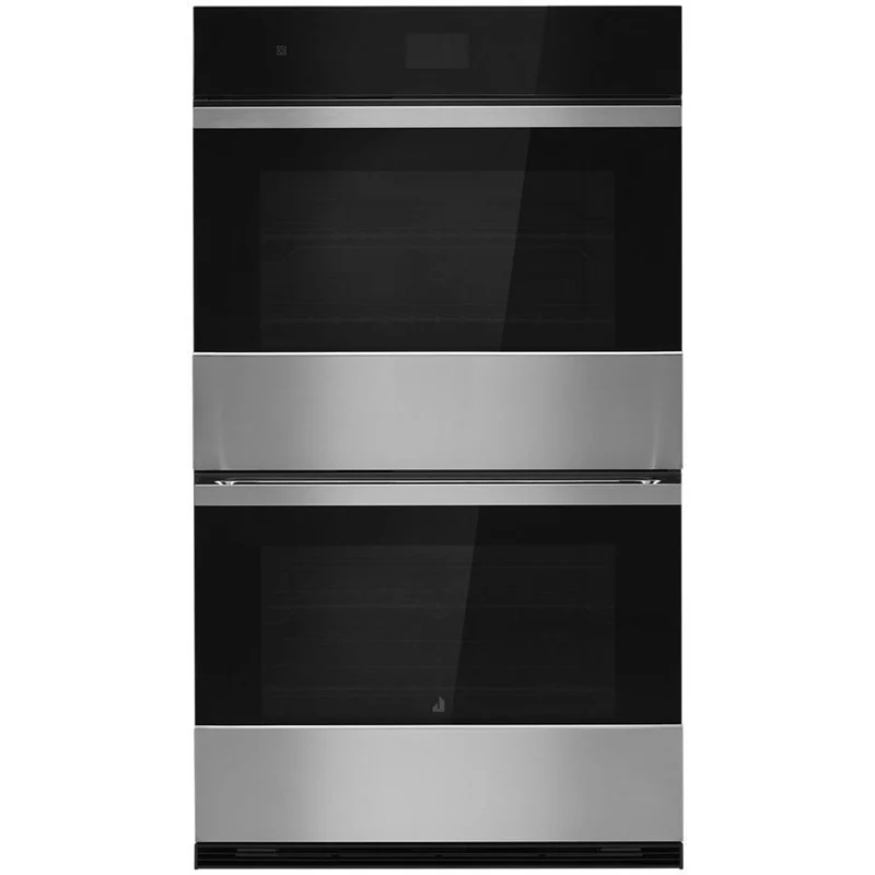 Germain Larivière Four mural double encastré Noir de 30 po, 10,0 pi cu avec système de convection MultiMode® JENNAIR JJW2830LM- Vente finale - Modèle de plancher - Vendu tel quel