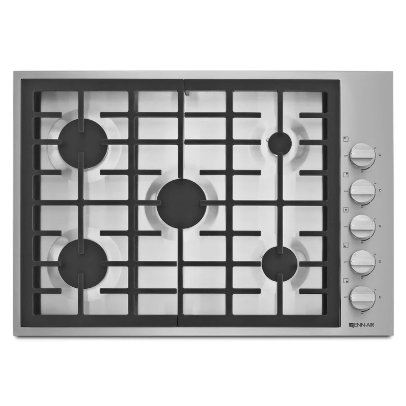 Germain Larivière Table de cuisson encastrée à gaz de 30 po JENNAIR JGC7530BP- Vente finale - Modèle de plancher - Vendu tel quel