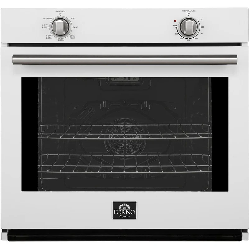 Forno Four mural simple encastré de 30 pouces, 5 pi. cu. avec technologie convection FBOEL1370-30WHT
