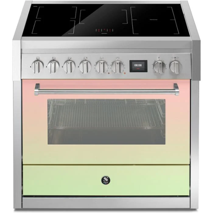 Steel Genesi 90 cuisinière à induction de 36 pouces avec 5 zones de cuisson GQY9S-5FI-XX