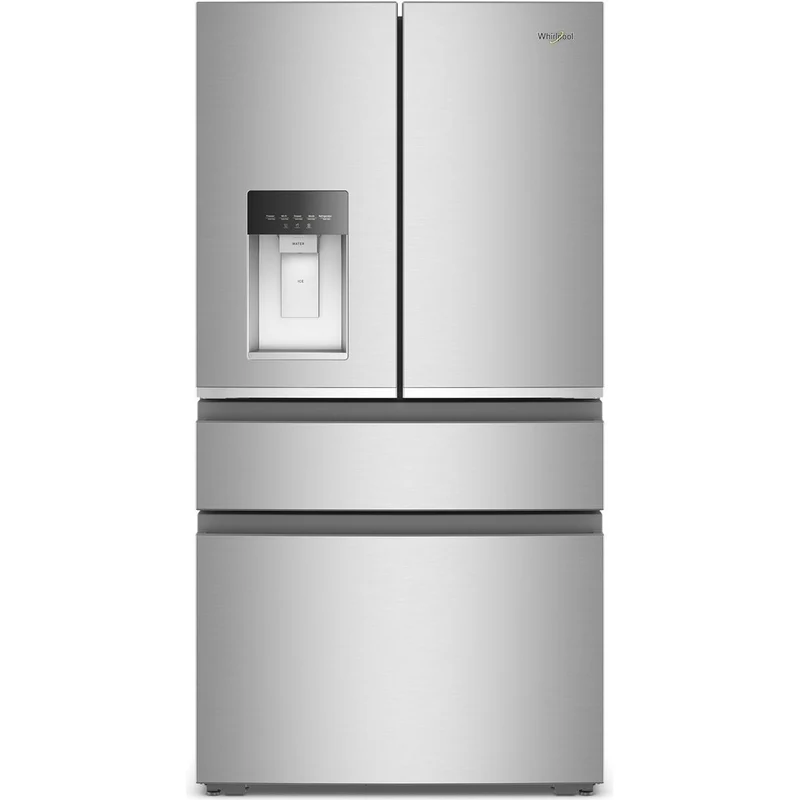 Whirlpool Réfrigérateur quatre portes avec porte à deux battants à profondeur de comptoir de 36 pouces, 22 pi. cu. WRMC5036RZ