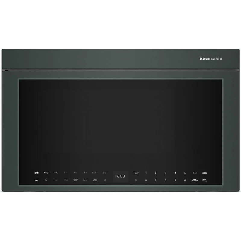 KitchenAid Four à micro-ondes à hotte intégrée de 30 pouces, 1,1 pi. cu. avec technologie Air Fry YKMMF730PJP