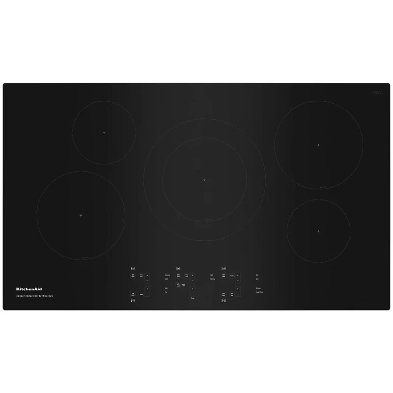 Germain Larivière Table de cuisson encastrée à induction de 36 po KitchenAid KCIG556JBL- Vente finale - Modèle de plancher - Vendu tel quel