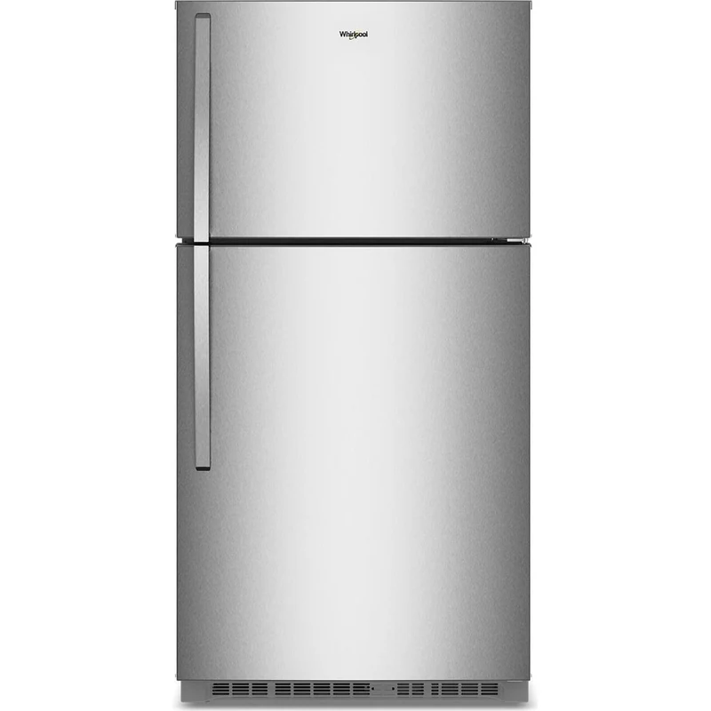 Whirlpool Réfrigérateur à congélateur supérieur autoportant de 32,8 pouces, 21,3 pi. cu. avec tiroir à charcuterie Flexi-Slide™ WRTX7421TZ