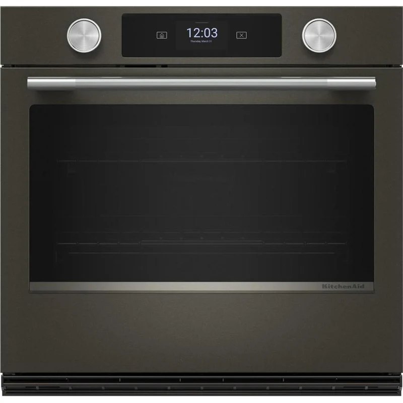 KitchenAid Four mural électrique intelligent simple de 30 po avec caméra de cuisson intelligente KOES930SBE