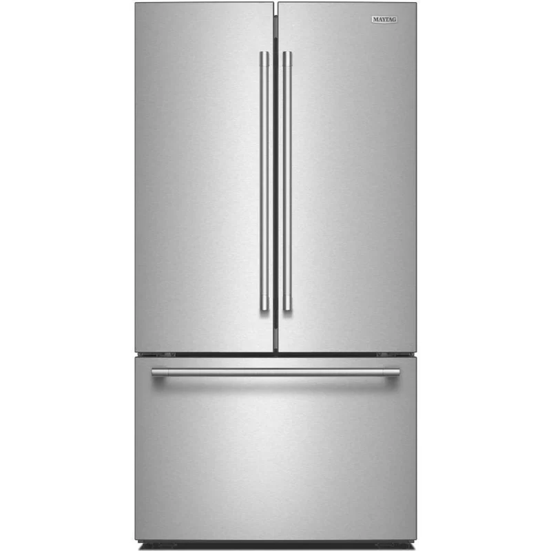 Maytag Réfrigérateur trois portes avec porte à deux battants de 30,5 pi. cu. avec machine à glaçons interne MRFF4336TZ