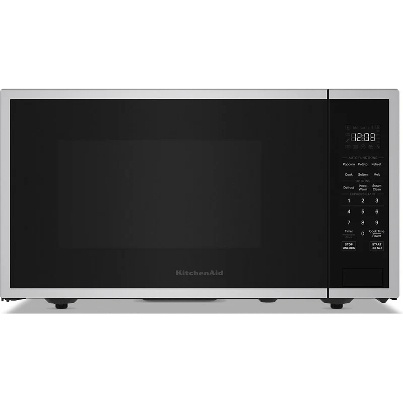 KitchenAid Four à micro-ondes de comptoir de 22 pouces, 1,5 pi. cu. avec technologie convection KMCS522SPS