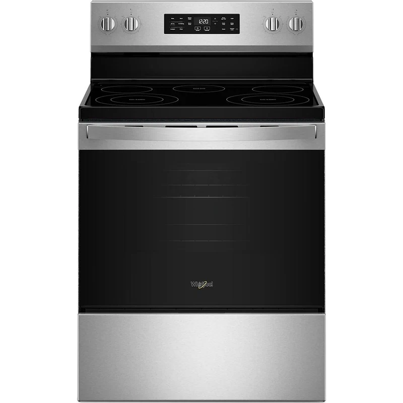 Whirlpool Cuisinière électrique de 30 po avec technologie de cuisson à air et nettoyage à la vapeur YWFES4530SZ