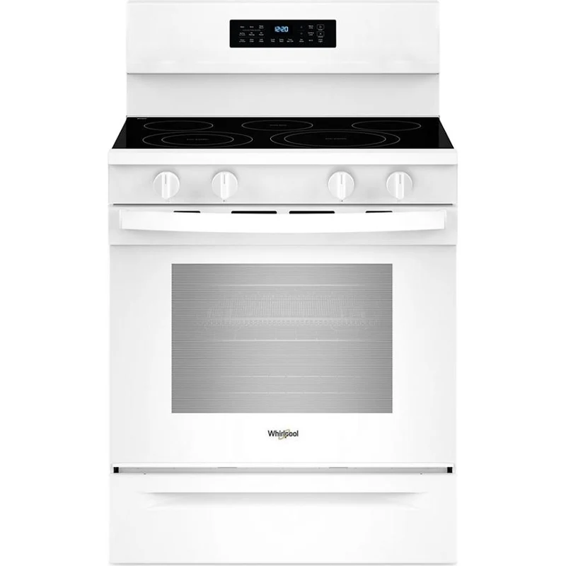 Whirlpool Cuisinière électrique autoportante de 30 pouces avec technologie de cuisson à air YWFES7030SW