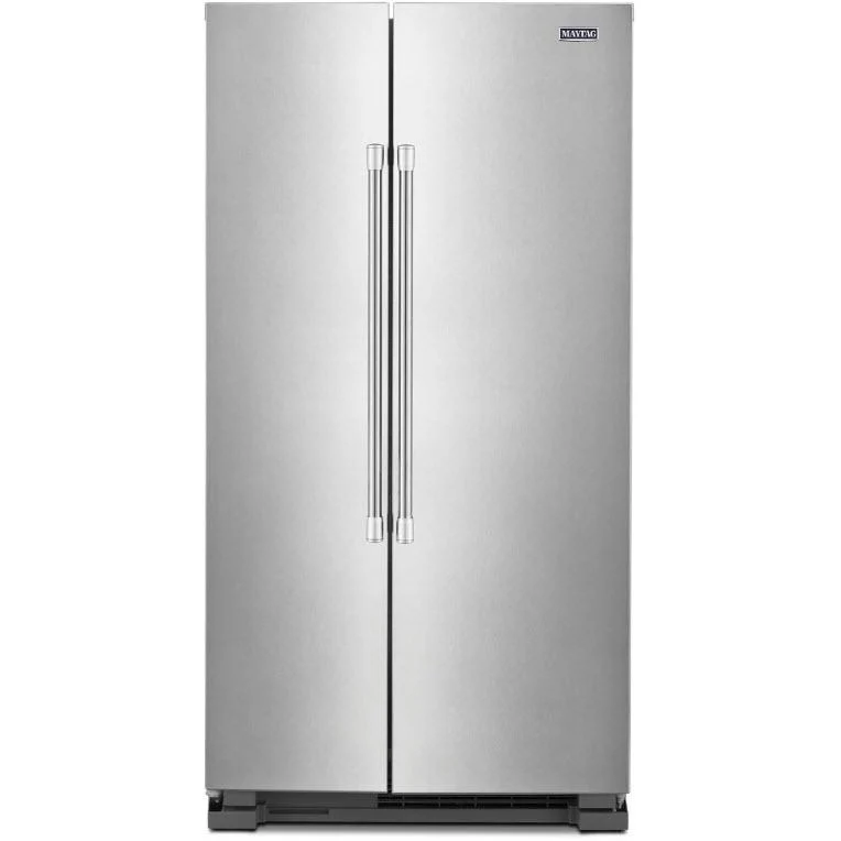 Maytag Réfrigérateur côte-à-côte amovible de 36 po., 25 pi.cu. avec éclairage DEL BrighSeries™ MSS25N4MKZ