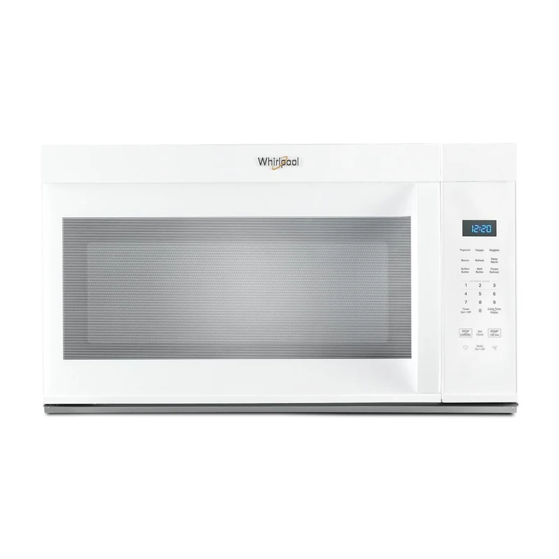 Whirlpool Four à micro-ondes à hotte intégrée de 30 pouces, 1,7 pi. cu. YWMMS3130RW