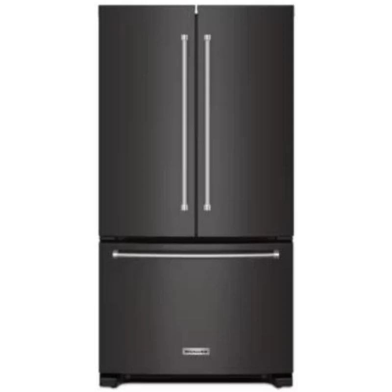 KitchenAid Réfrigérateur trois portes avec porte à deux battants à profondeur de comptoir de 36 pouces, 20 pi. cu. avec distributeur d'eau KRFC136RBS