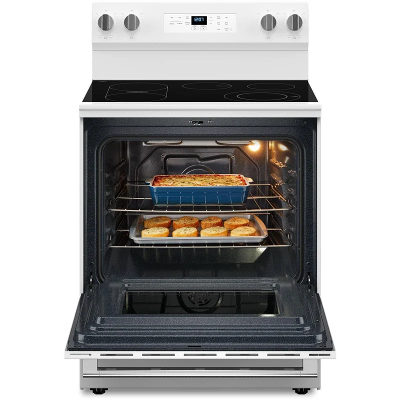 Maytag Cuisinière électrique amovible de 30 pouces avec technologie convection YMFES6030RW