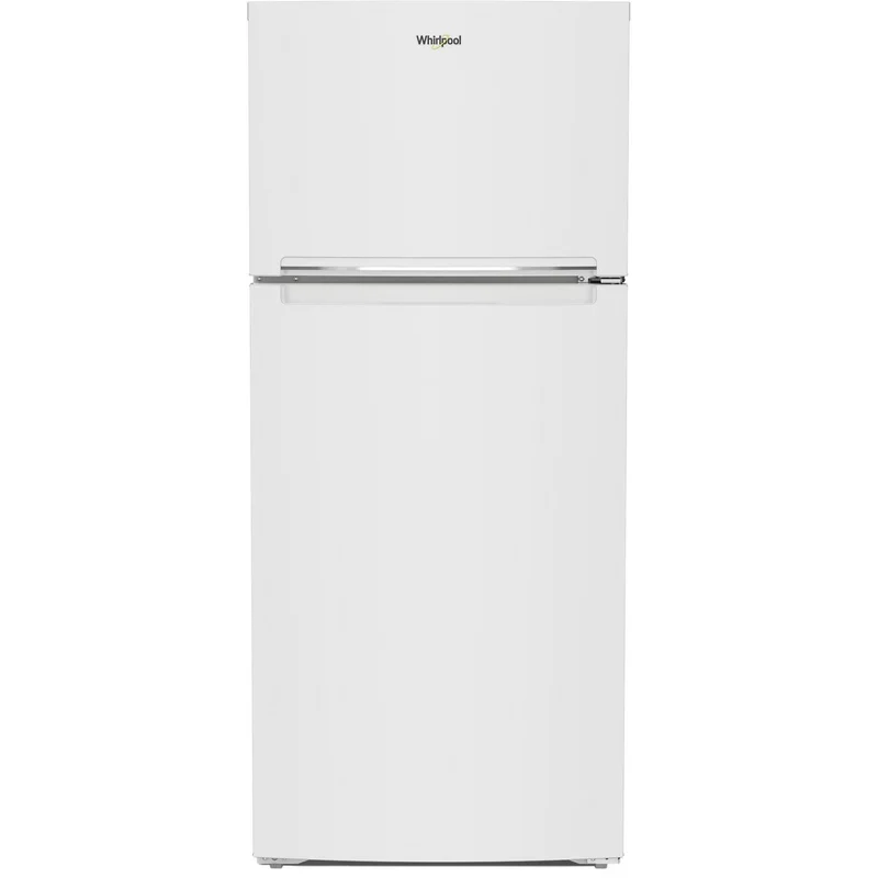 Whirlpool Réfrigérateur à congélateur supérieur amovible de 28 pouces, 16,6 pi. cu. WRTX5028PW