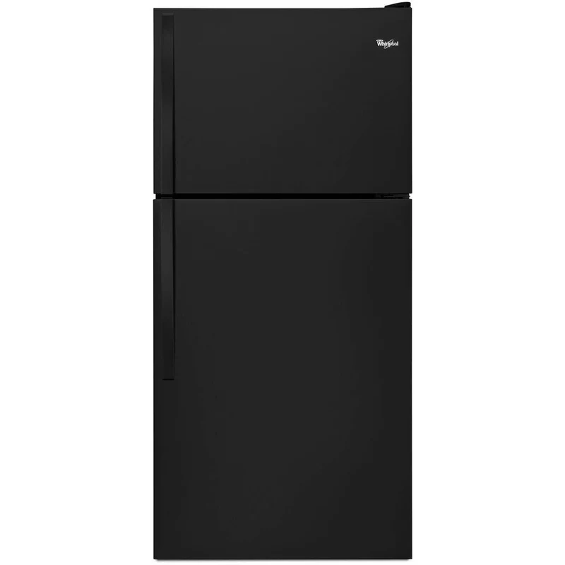 Whirlpool Réfrigérateur à congélateur supérieur amovible de 30 po, 18.2 pi.cu. avec tiroir Flexi-Slide™ WRT318FZDB
