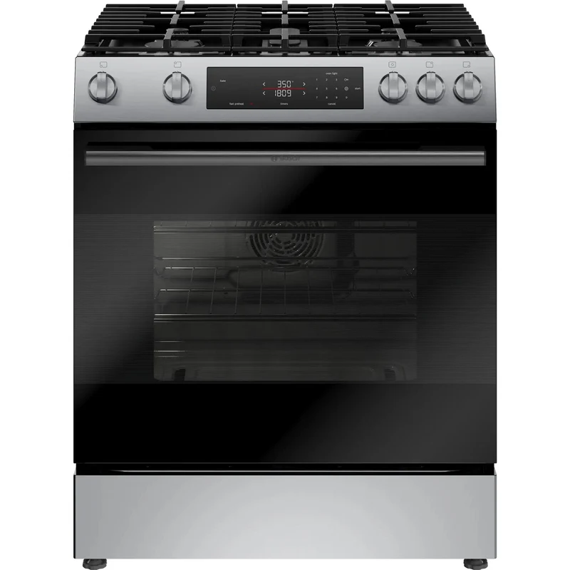 Bosch Cuisinière au gaz encastrable de 30 pouces avec technologie convection HGF1050MUC