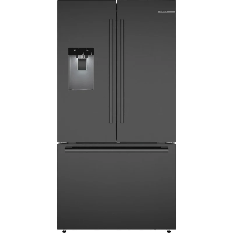 Bosch Réfrigérateur à portes françaises avec congélateur en bas, 36 pouces, série 500 B36FD52SNB
