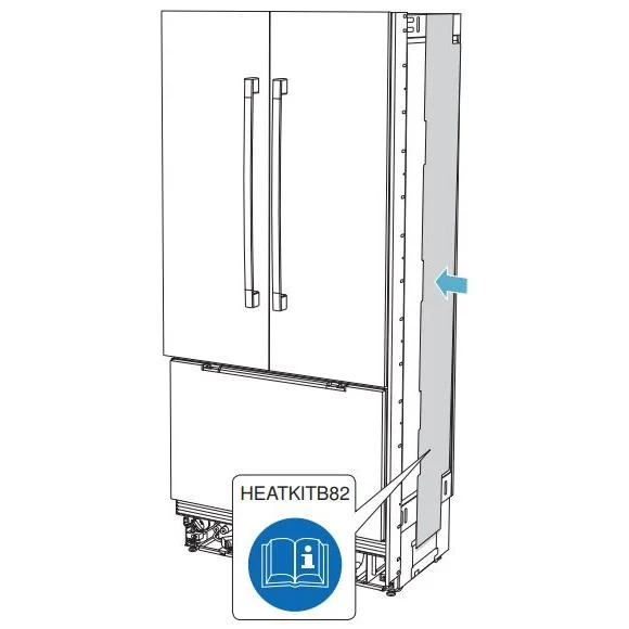 Bosch Accessoires de réfrigération Ensemble d'installation HEATKITB82 (20000397)