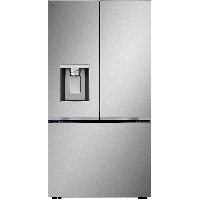 LG Réfrigérateur trois portes avec porte à deux battants à profondeur de comptoir de 36 pouces, 24 pi. cu. avec distributeur d'eau et de glaçons LF24WZP62S