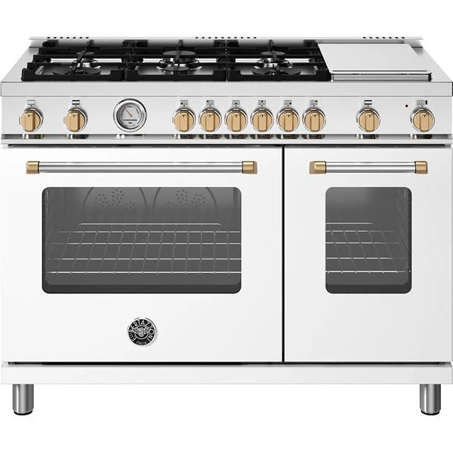 Bertazzoni Cuisinière amovible à gaz de 48 pouces MAS486GGASBG