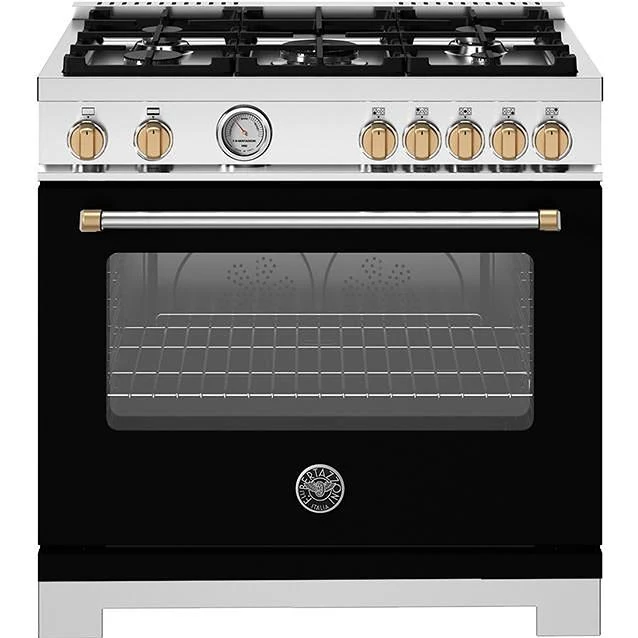 Bertazzoni Cuisinière amovible à gaz de 36 pouces MAS365GASNG