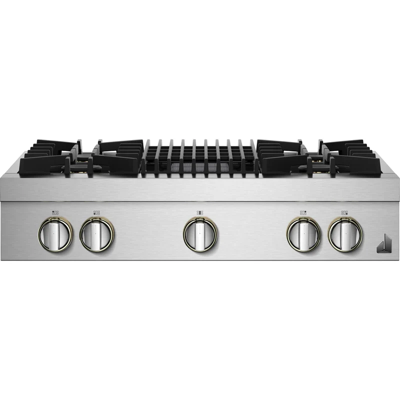 JennAir Plaque de cuisson à gaz Rise de 36 po avec gril à gaz JGCP636HL