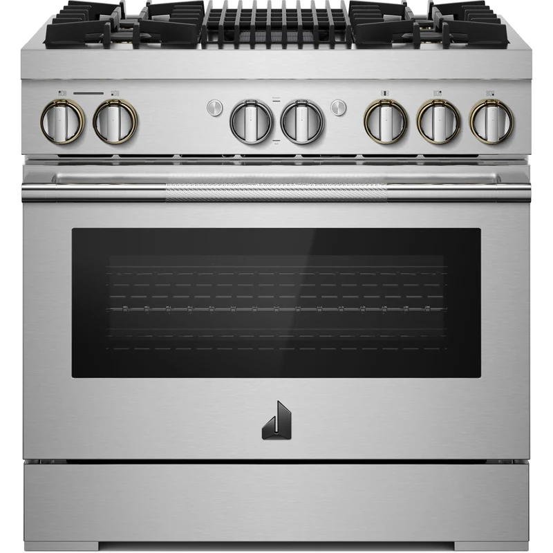 JennAir Cuisinière professionnelle à biénergie Rise de 36 po JDRP636HL